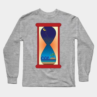 Cosmic Hourglass Long Sleeve T-Shirt